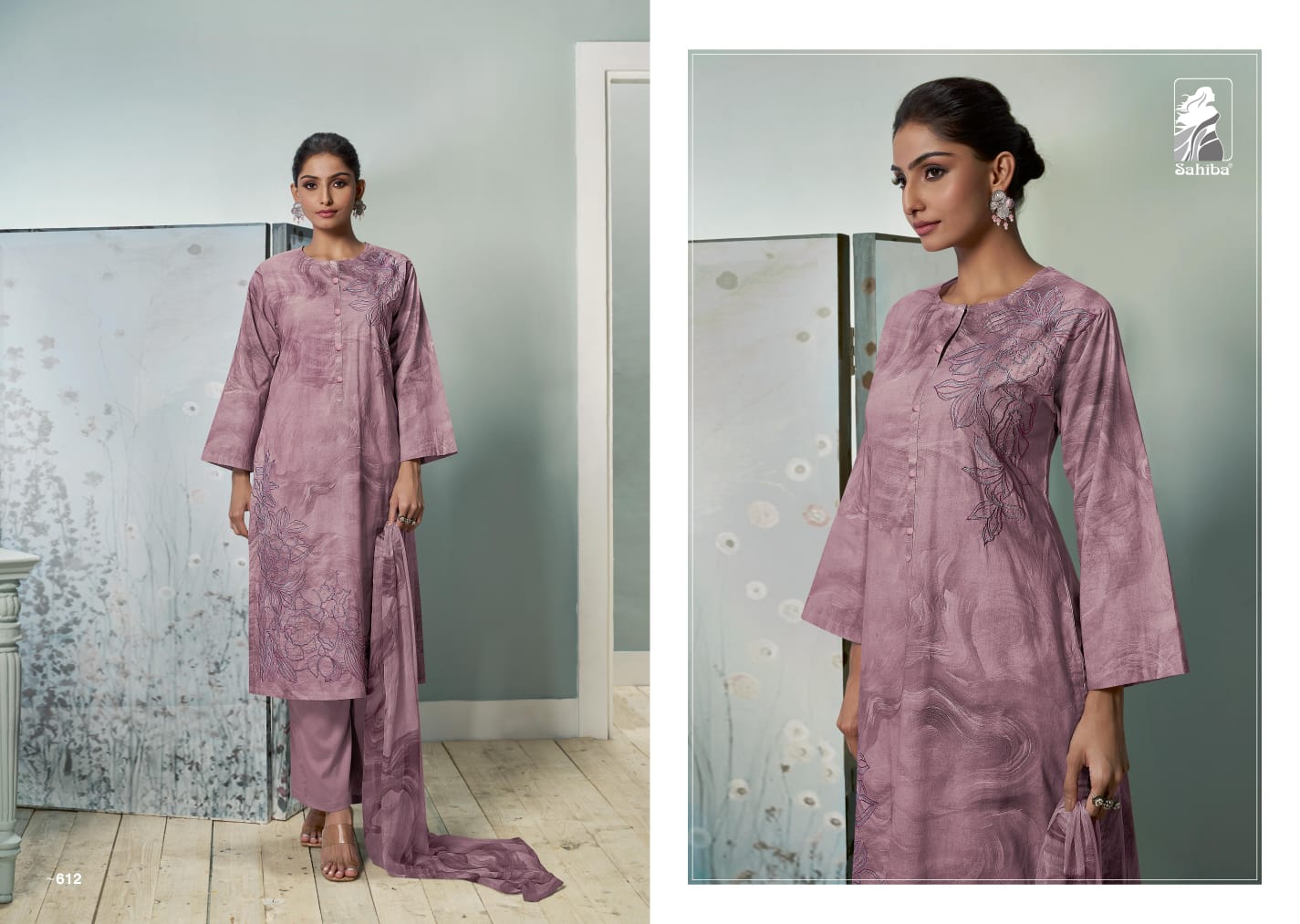 Nilgiri By Sahiba Pure Cotton Embroidery Salwar Kameez Wholesale Market In Surat